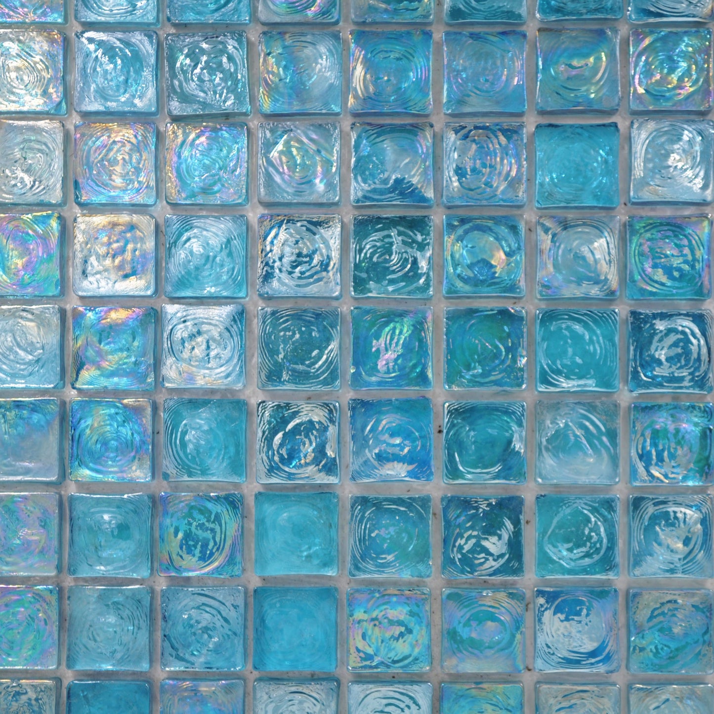 Reflections Glass Bahama Blue 1x1