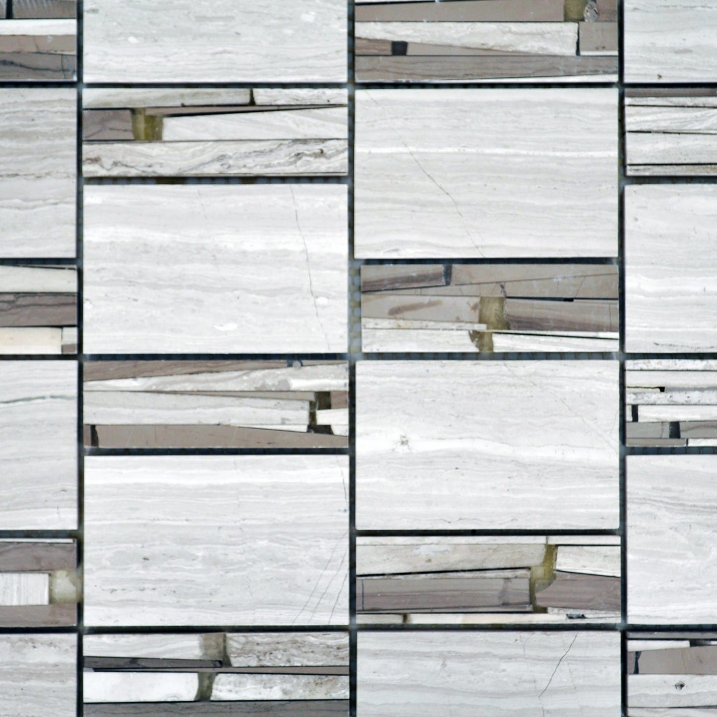 Sandi Marble Resin Stack White & Noble Vein