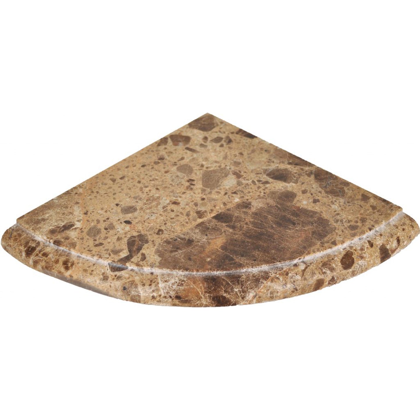 Shower Shelf Dark Emperador Polished
