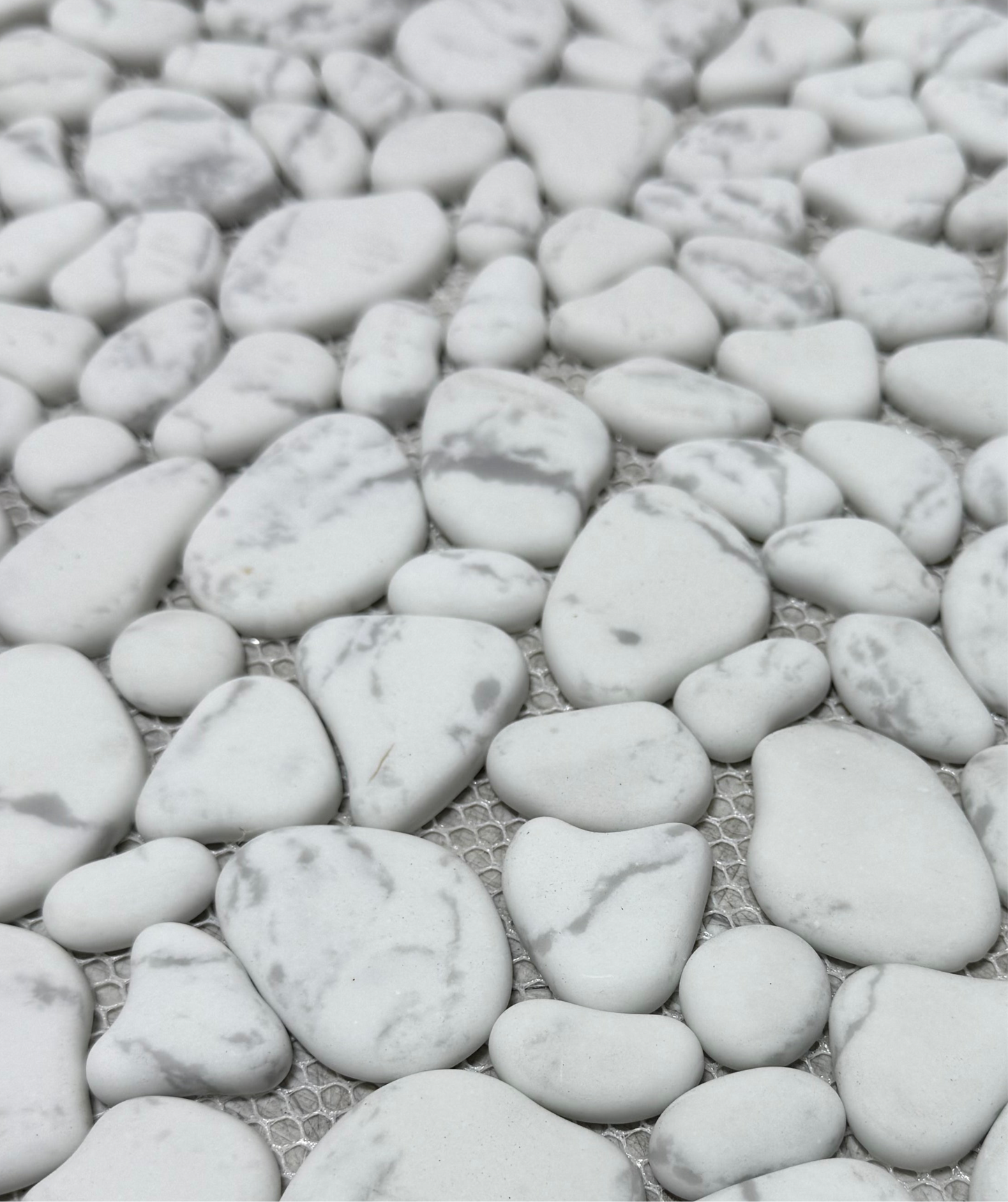 Pebble Stone Argento Silver
