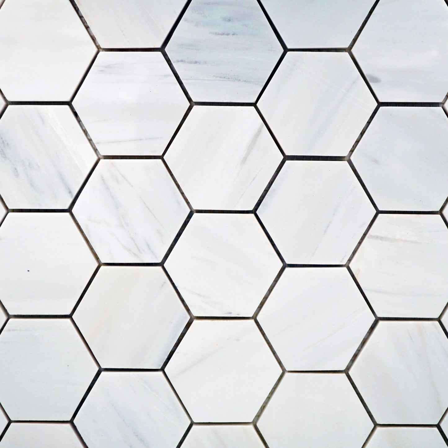Star White 2″ Hex