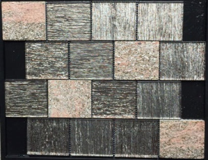 Stratos Gold Glass & Stone