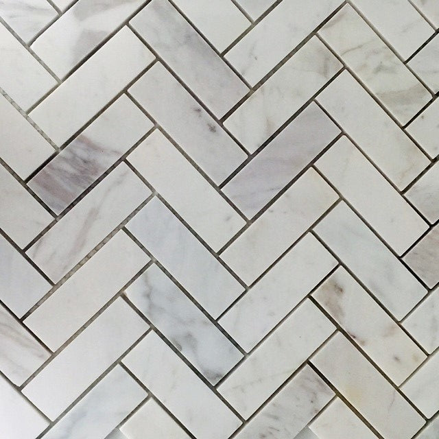 Herringbone Volakas Polished - Volakas - 12 x 13