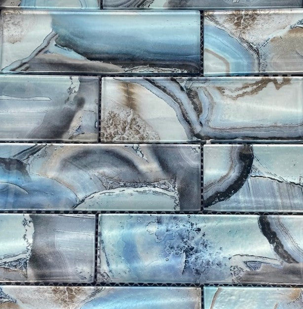 Nebula Glass Maldives Blue