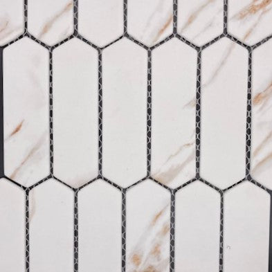 Winds Vetro Sirocco Glass Picket Pattern