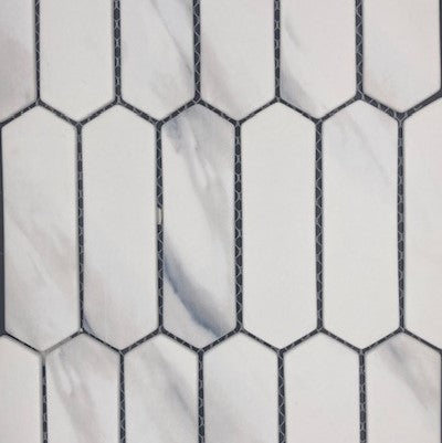 Winds Vetro Zephyr Glass Picket Pattern