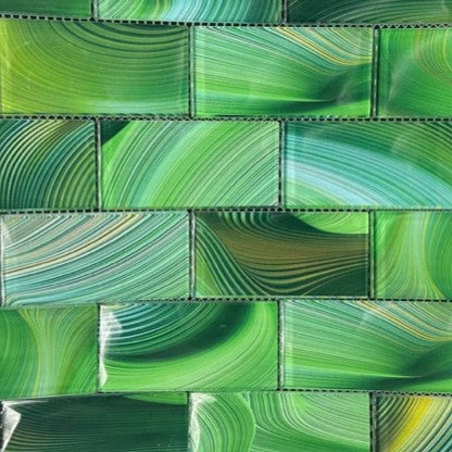 Cosmic Swirls Green