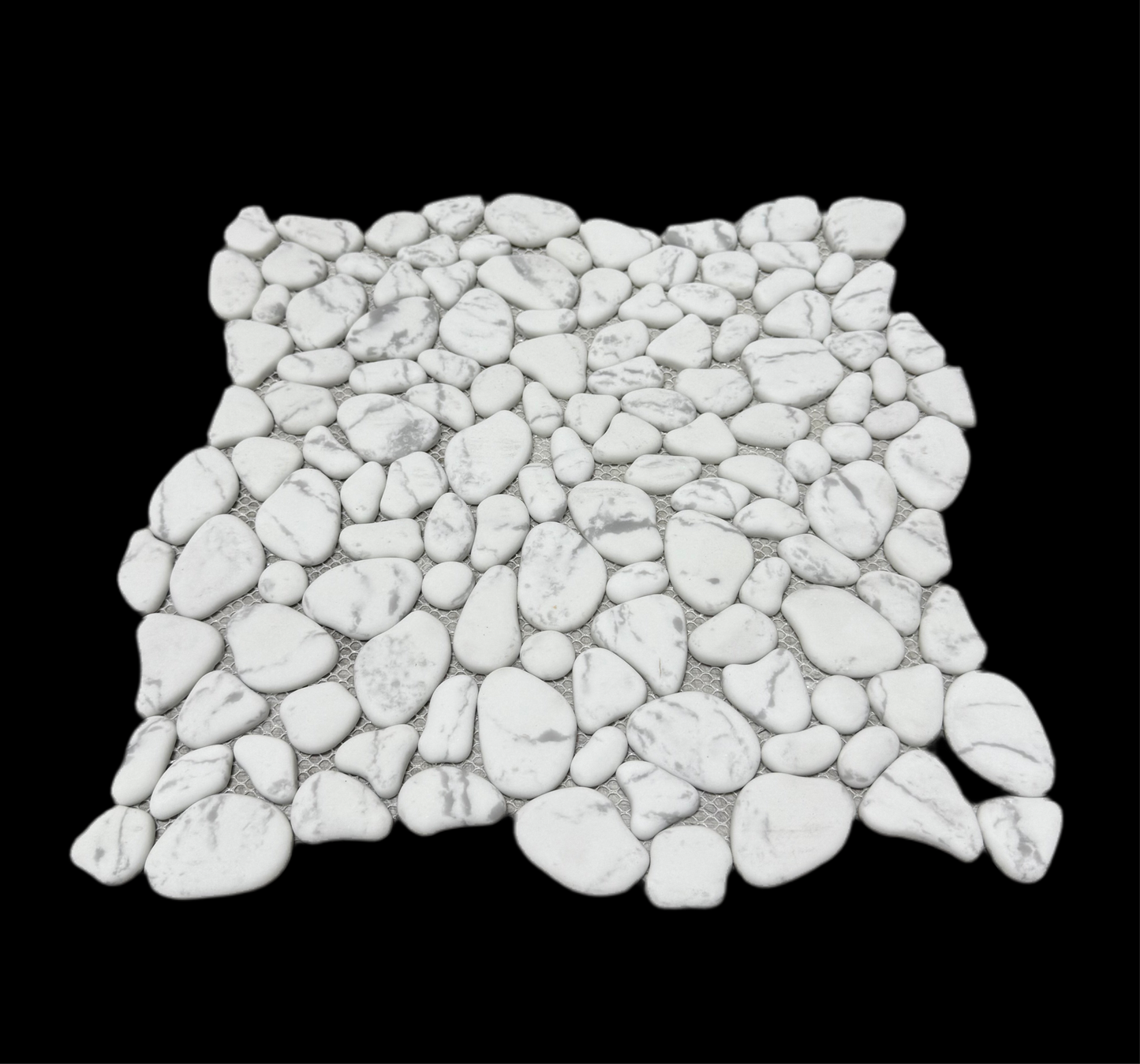 Pebble Stone Argento Silver