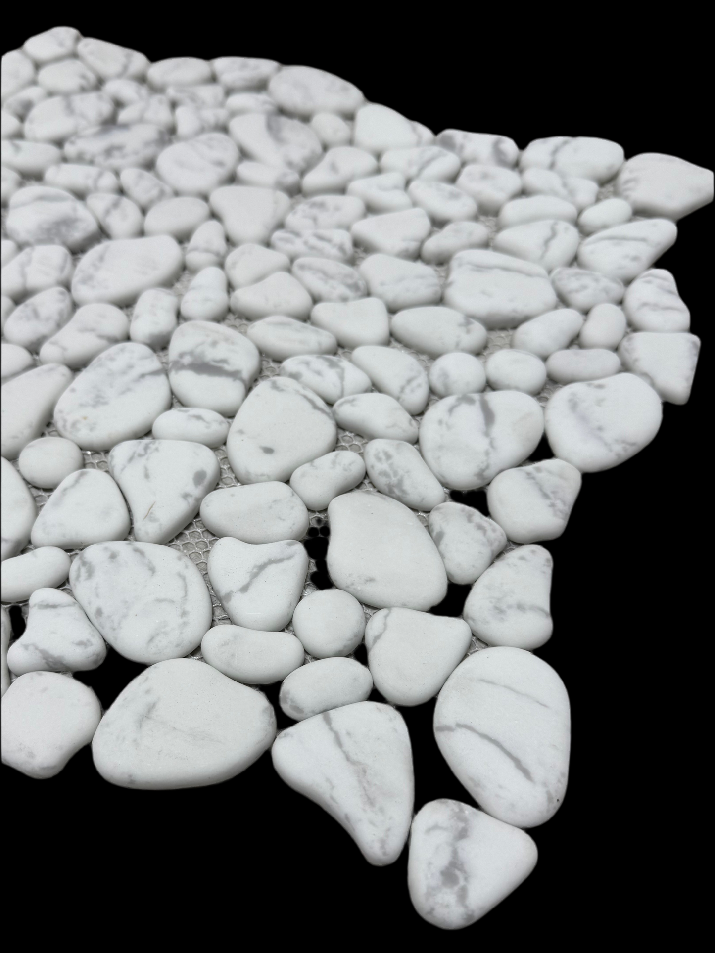 Pebble Stone Argento Silver