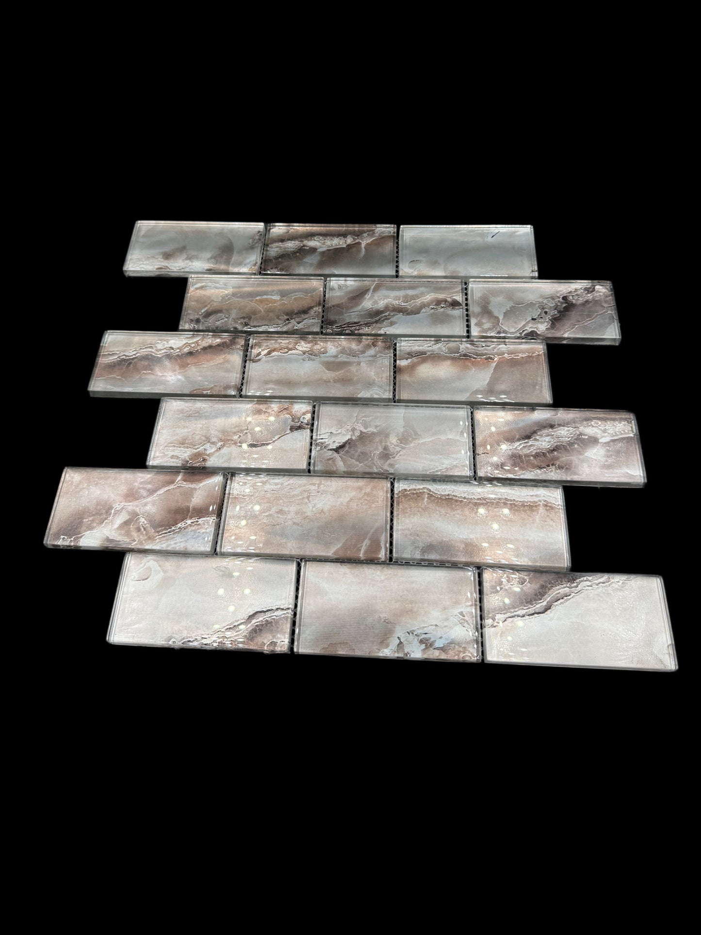 Nebula Glass Light Brown