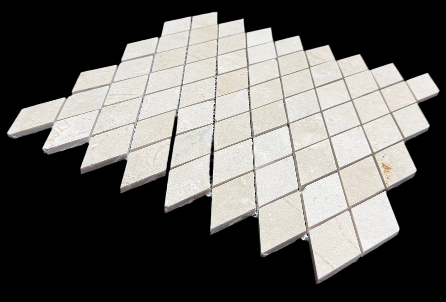 Crema Marfil 1×2 Harlequin Polished