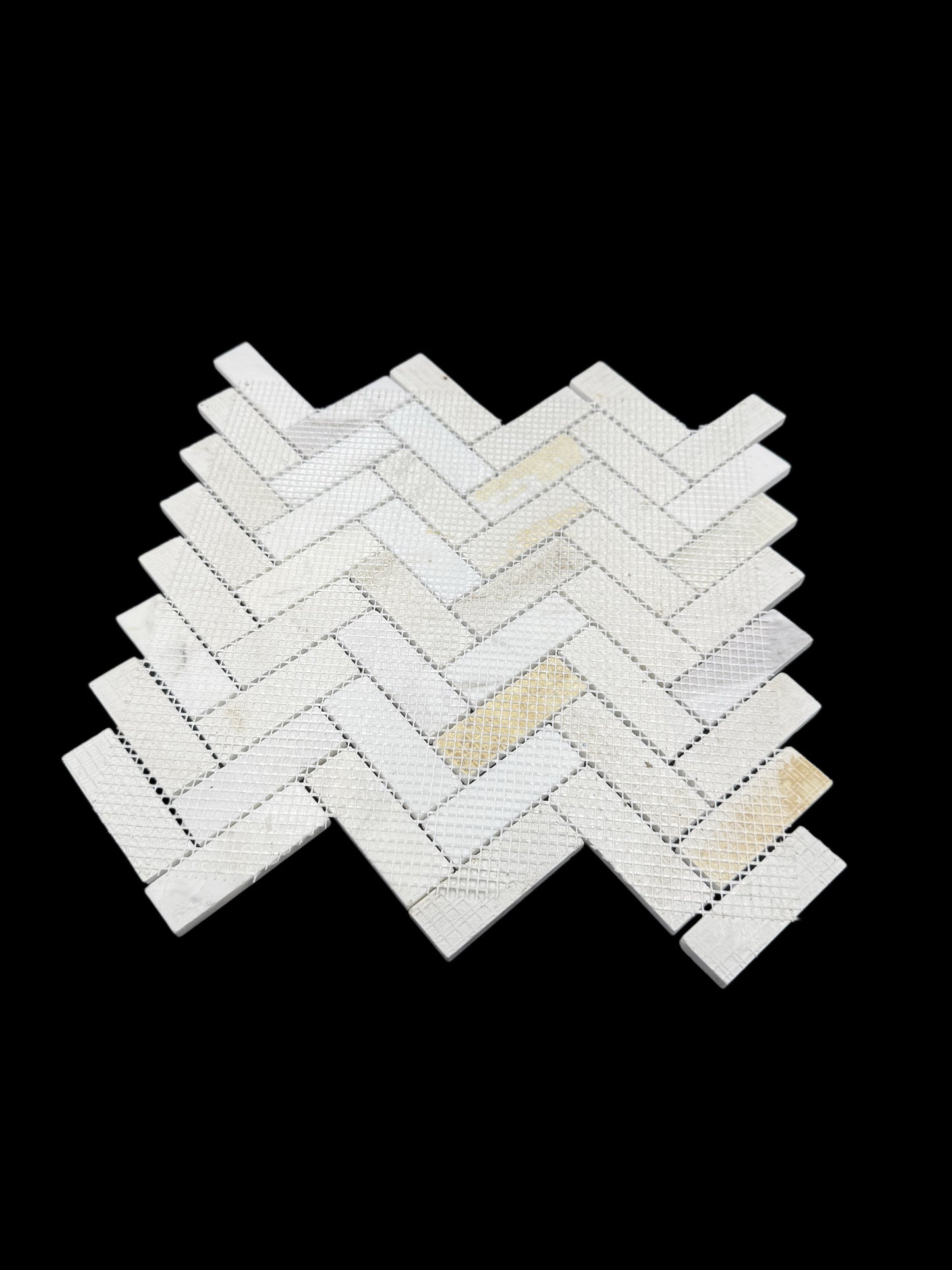 Herringbone Volakas Polished - Clouds - 12 x 13