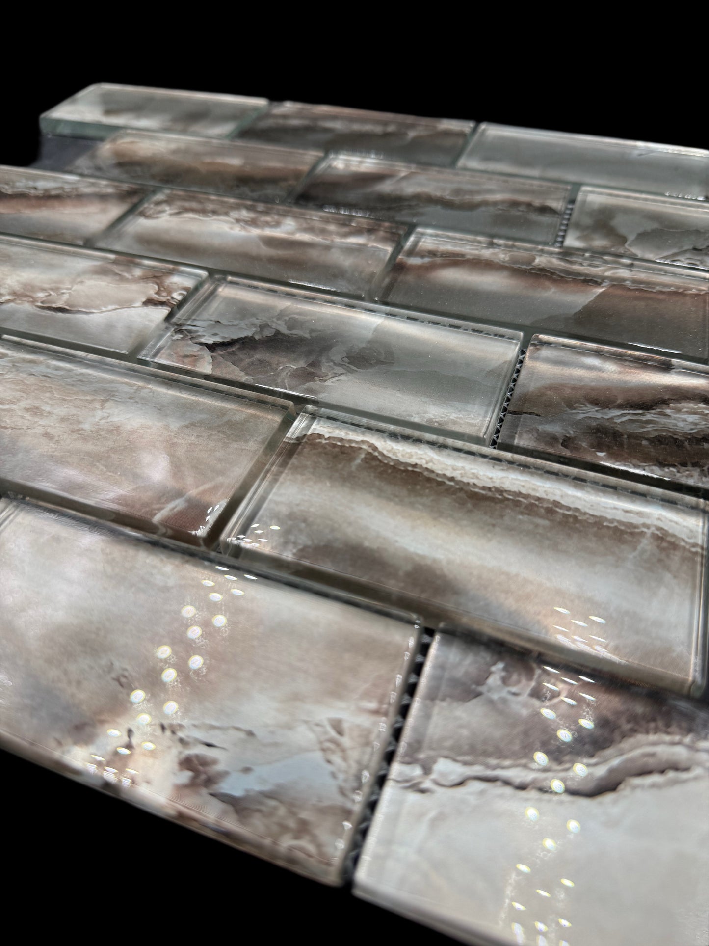 Nebula Glass Light Brown