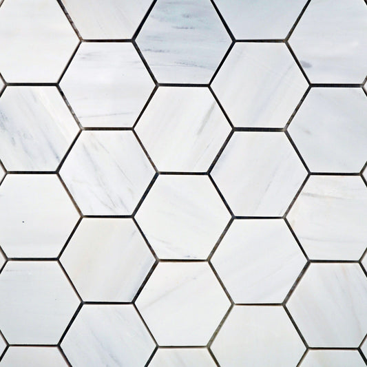 Star White 2″ Hex