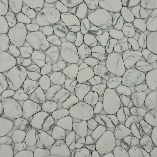 Pebble Stone Argento Silver