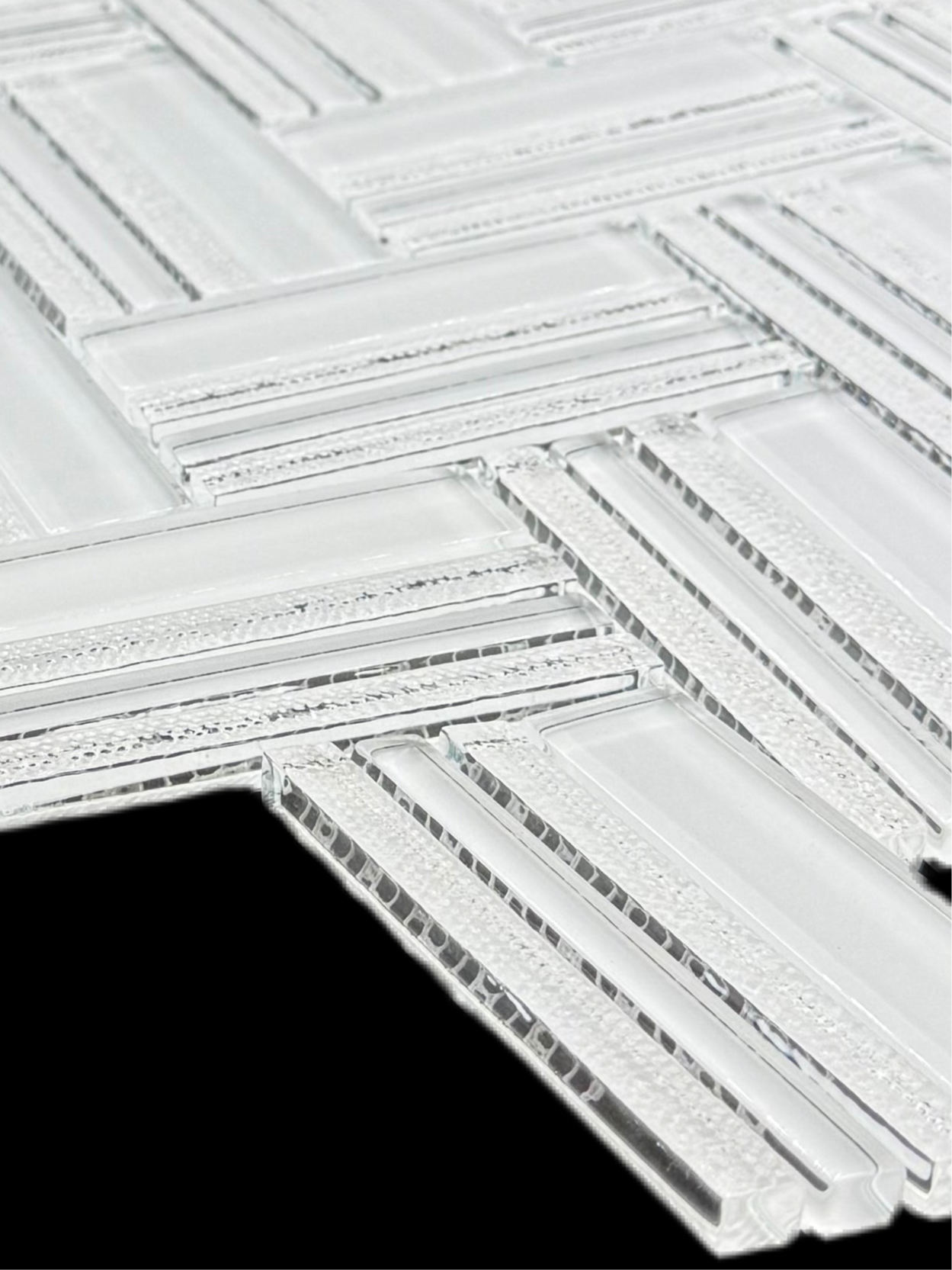 Alta Herringbone Super White