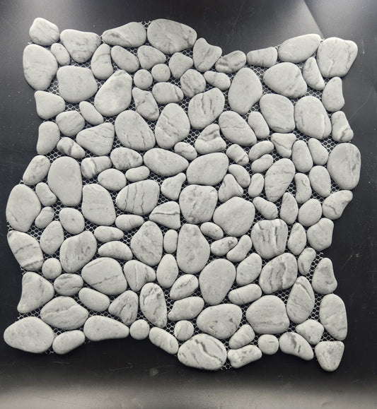 Pebble Stone Carrara Gray